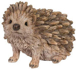 Realist Driftwood Look Hedgehog Resin Figurine Statue