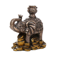 Pacific Giftware Feng Shui Elephant Figurine For Protection Fortune Wisdom and Fertility Auspicious Decor