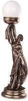 PTC 19.5 Inch Art Nouveau Bronze Finish Goddess Lamp Figurine Statue