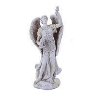 Pacific Giftware 4.75" Tall White St Uriel Archangel Collectible Figurine
