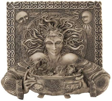 CERRIDWEN CELTIC GODDESS KNOWLEDGE PLAQUE HOME DECOR