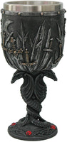 Double Dragon Swords Goblet with Removable Stainless Stain Inner