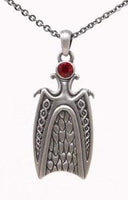Lead Free Alloy Celtic Wings Necklace