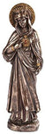 PTC 10.75 Inch Immaculate Heart of Mary Bronze Finish Statue Figurine