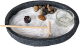 Pacific Giftware Zen Garden Enlightenment Set Meditation Use Home Office Decor Starter Kit