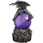 ANCIENT MIDNIGHT PRO DRAGON SANDSTORM BALL STATUE SOUND SENSOR BATTERY ACTIVATED