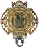 Colonel J. Fizziwigs Steampunk Collection Wall Clock