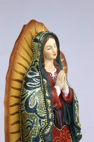 Pacific Giftware Our Lady of Guadalupe Virgin Mary Religious Statue Real Fabric Dress Collectible Figurine 12 Inch Tall