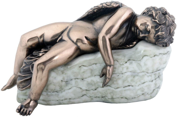 Cupid Eros Angel Sleeping God of Love Figurine