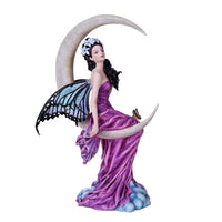Pacific Giftware Celestial Precious Stone Amethyst Moon Fairy Collectible...