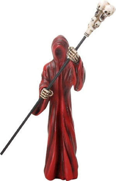 YTC Summit International Soul Bringer Charon Underworld Ferryman Greek Gods Grim Reaper Death Figurine (1, Red)