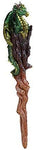 Pacific Giftware Winged Dragon Magic Resin Figurine Statue Wand