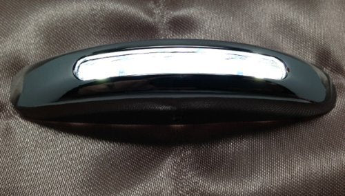 MARINE BOAT LED COOL WHITE COURTESY LIGHT WITH CHROME PLATED BEZEL