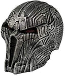 Pacific Giftware Cyborg Skull Mask Head Resin Collectible Figurine