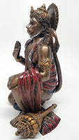 PTC 6 Inch Hanuman Mythological Indian Hindu God Resin Statue Figurine