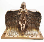 HEAVEN BOUND ASCENDING ANGEL BOTTOM LOAD CREMATION URN FIGURINE FUNERAL SUPPLY