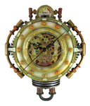 Cool 3-D Steampunk Wall Clock Steam Punk Sci-Fi