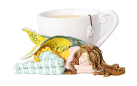 Amy Brown Fantasy Art Afternoon Tea Time Collection- I Need Coffee Mug Faery Tea Cup Fairies Statue (English Breakfast Warm Toes)
