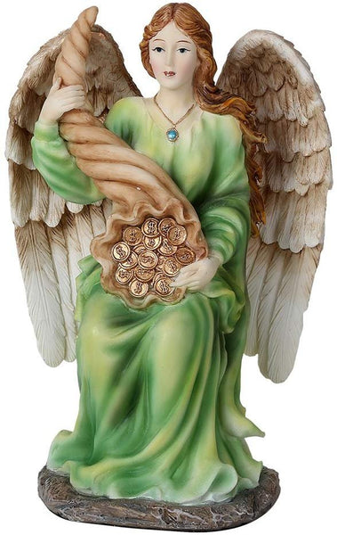 Pacific Giftware Angel of Abundance Prosperity Positive Energy Abundia Angel de la Abundancia Prosperidad Collectible Figurine