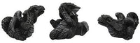 Dragon See Hear Speak No Evil In Faux Stone Finish Made of Polyresin …