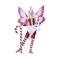 Pacific Giftware Peppermint Fairy Hanging Ornament Amy Brown Holiday Collection Christmas Tree Hanging Ornaments 4 inch