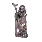 Pacific Giftware 6.5" Enchanted Crone Bronze Finish- Triple Goddess Collection
