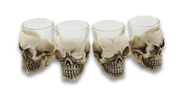 Sinister Skull Shot Glass Set of 4