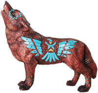 Pacific Giftware The Wolf Spirit Collection Eagle Wolf Spirit Collectible Figurine