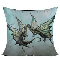 Fly Away With Me 15" x 10" Chair Seat Cushion Throw Filled Pillow by Anne Stokes Home Decor
