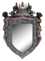 Pacific Giftware French Royalty Wall Mirror Home Decor Medieval Decor 30 Inch Tall