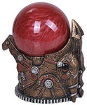 Pacific Giftware Steampunk Dragon Storm Ball Sound Sensor Collectible Home...
