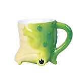 Pacific Giftware Topsy Turvy Gator Expresso Mug Adorable Mug Upside Down Home Office Decor