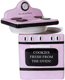 Pacific Giftware Retro Oven Freshly Baked Ceramic Cookie Jar with Air Tight Lid 8 inch Tall