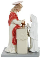 PTC 7.25 Inch Jesus with Communion Girl Religious Statue Figurine