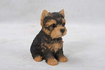 Hi-Line Gift 87771-H Pet Pals - Sitting Yorkshire Terrier Puppy Statue