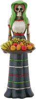 Fruit Lady Skeleton with Basket of Fruit