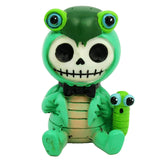 SUMMIT COLLECTION Furrybones Manny Signature Skeleton in Praying Mantis Costume with Worm