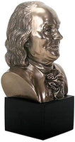 Benjamin Franklin Bust Bronze Figurine