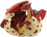 YTC Red Dragon Hatching - Collectible Figurine Statue Sculpture Figure
