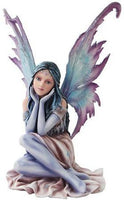 12.5 Inch Winter Wonderland Posh Winged Fairy Statue Figurine