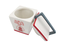 Chinese Take-Out Box Ceramic Cookie Jar Fortune by Things2Die4