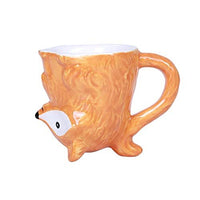 Pacific Giftware Topsy Turvy Fox Expresso Mug Adorable Mug Upside Down Home...