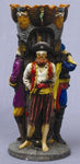 See, Hear, and Speak No Evil Pirates Candleholder statue set of 3 figurines