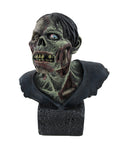 Gruesome Decomposing Zombie Bust Horror Accent Statue