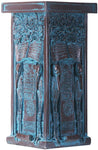 YTC 7.75 Inch Frank Lloyd Wright Collection Stork Panel Candleholder