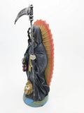 Pacific Giftware Santa Muerte Saint of Holy Death Standing Religious Statue 7.25 Inch Black Magic Protection Santisima Muerte Sculpture