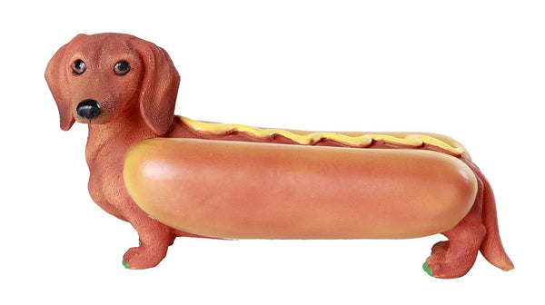 Pacific Giftware Adorable Hot Dog Doxy Collectible Wiener Dog Dachshund Figurine