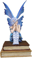 2018 Amy Brown Fairies Dragon Collectible Figurine (Book Fairy)
