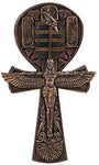Pacific Giftware PT Egyptian Ankh Symbol Winged ISIS Cast Bronze Resin Collectible Figurine