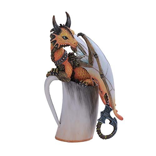 Pacific Giftware PT Drinks and Dragons Series Mead Dragon Resin Figurine by Stanley Morrison